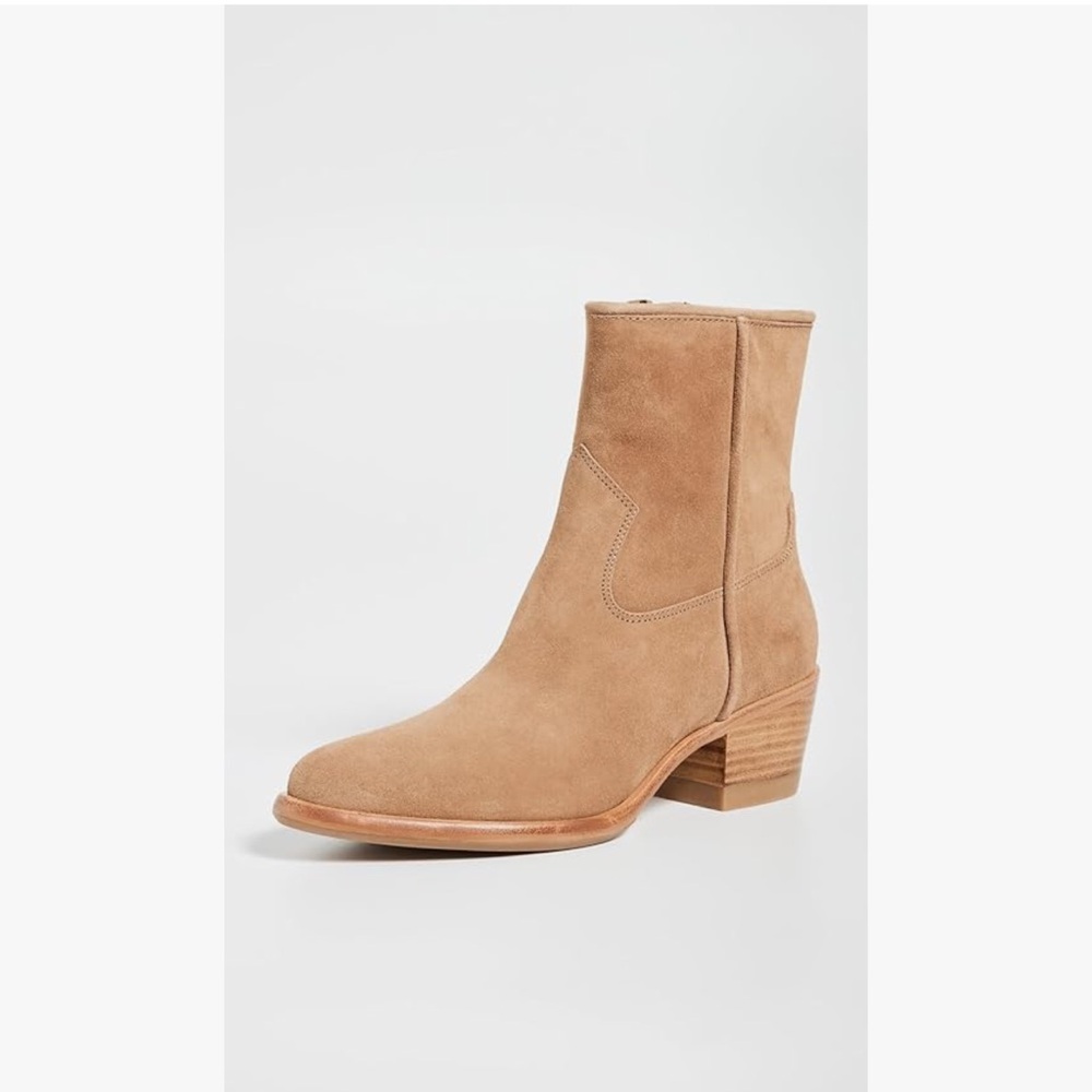 Rag and Bone Mustang Camel Suede Boot Size 9 - Picture 2 of 5